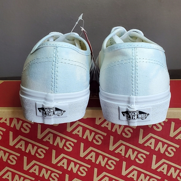 Vans Authentic Bleach Wash Ballad Blue Women Size 8, Men Size 6.5 - Picture 6 of 10